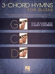 cover 3-Chord Hymns for Guitar Guitar and Fretted sheet music cover